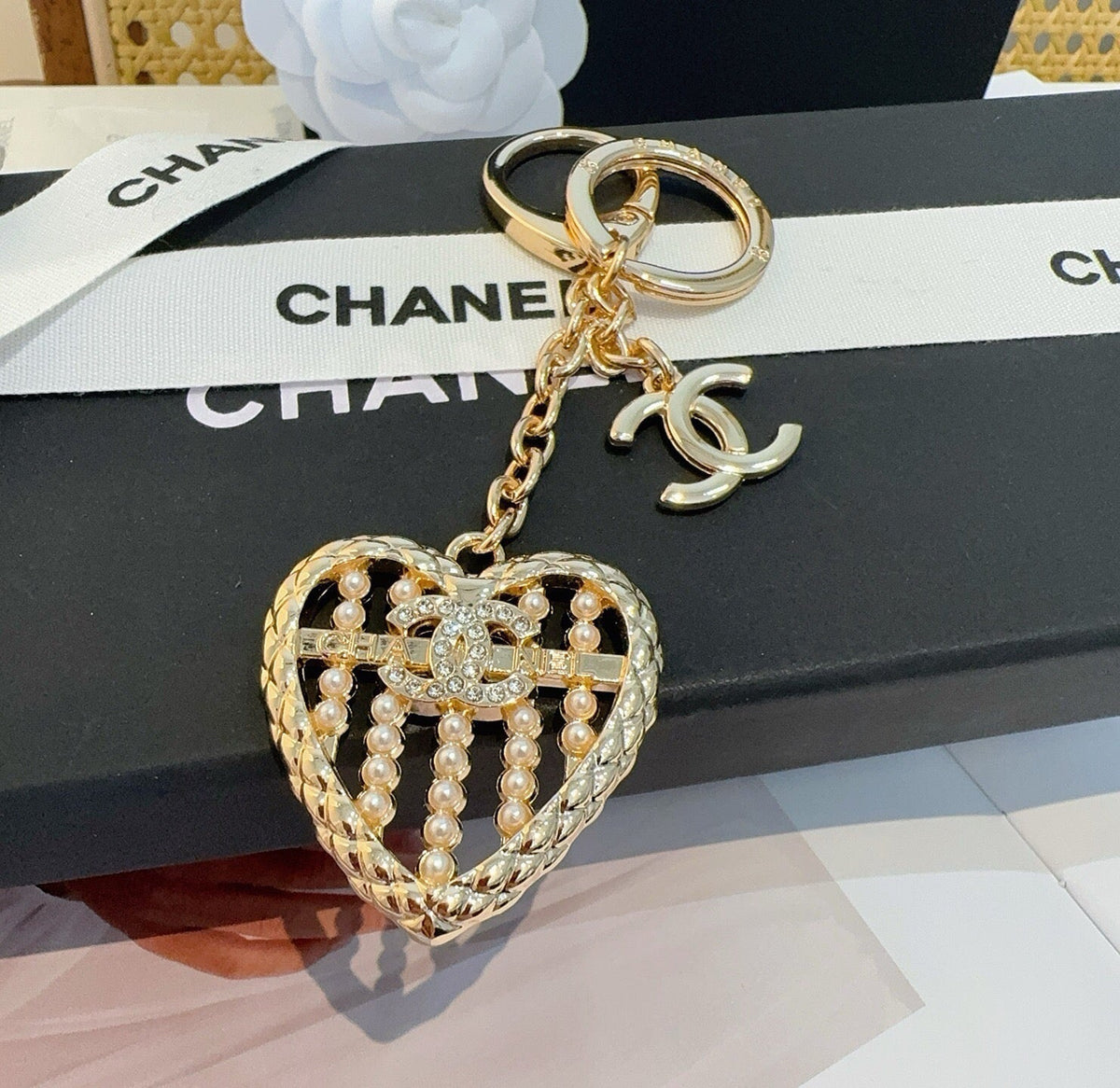 Chanel Heart-shaped Charm 415593