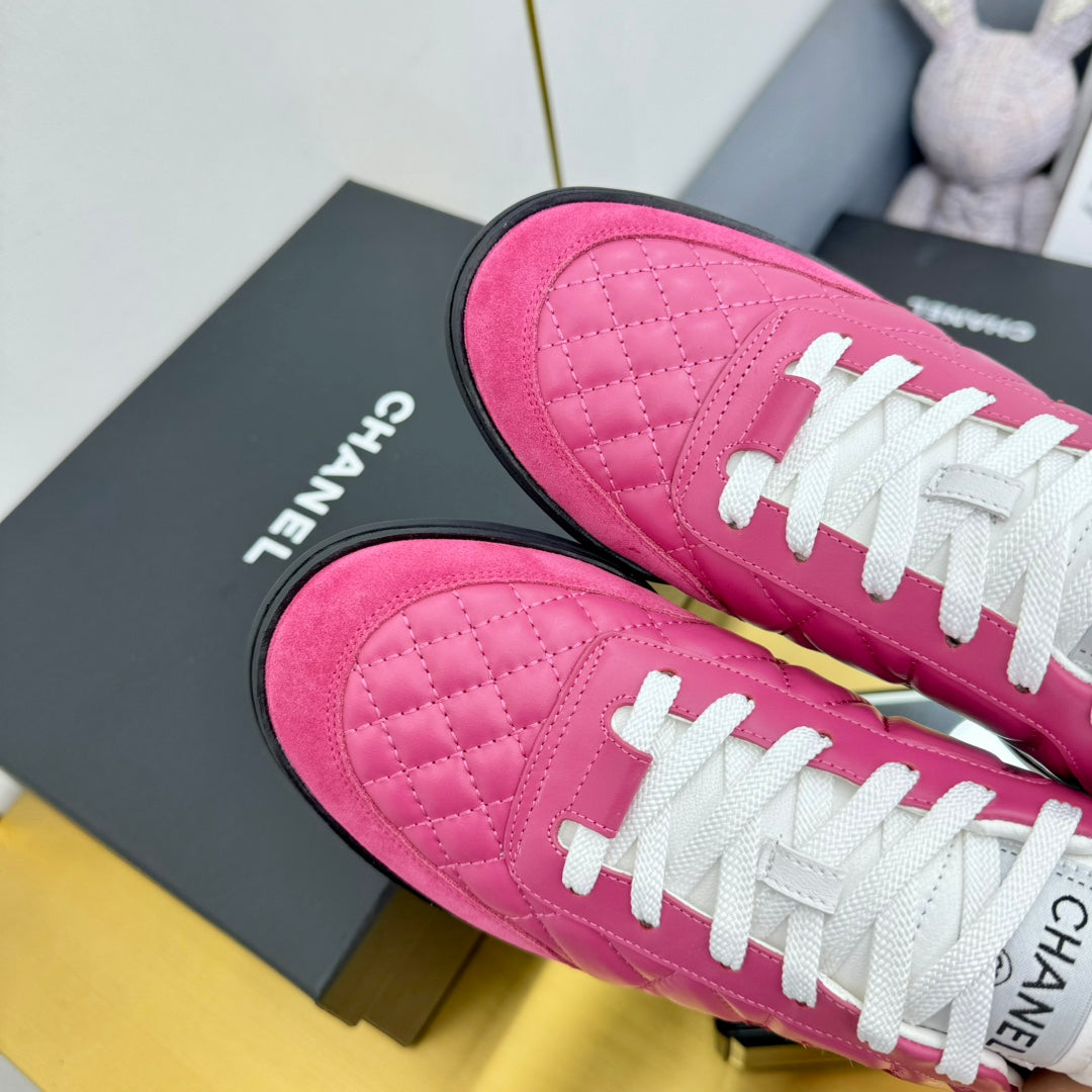 CC 25s Sneaker Pink Leather With Suede 297813