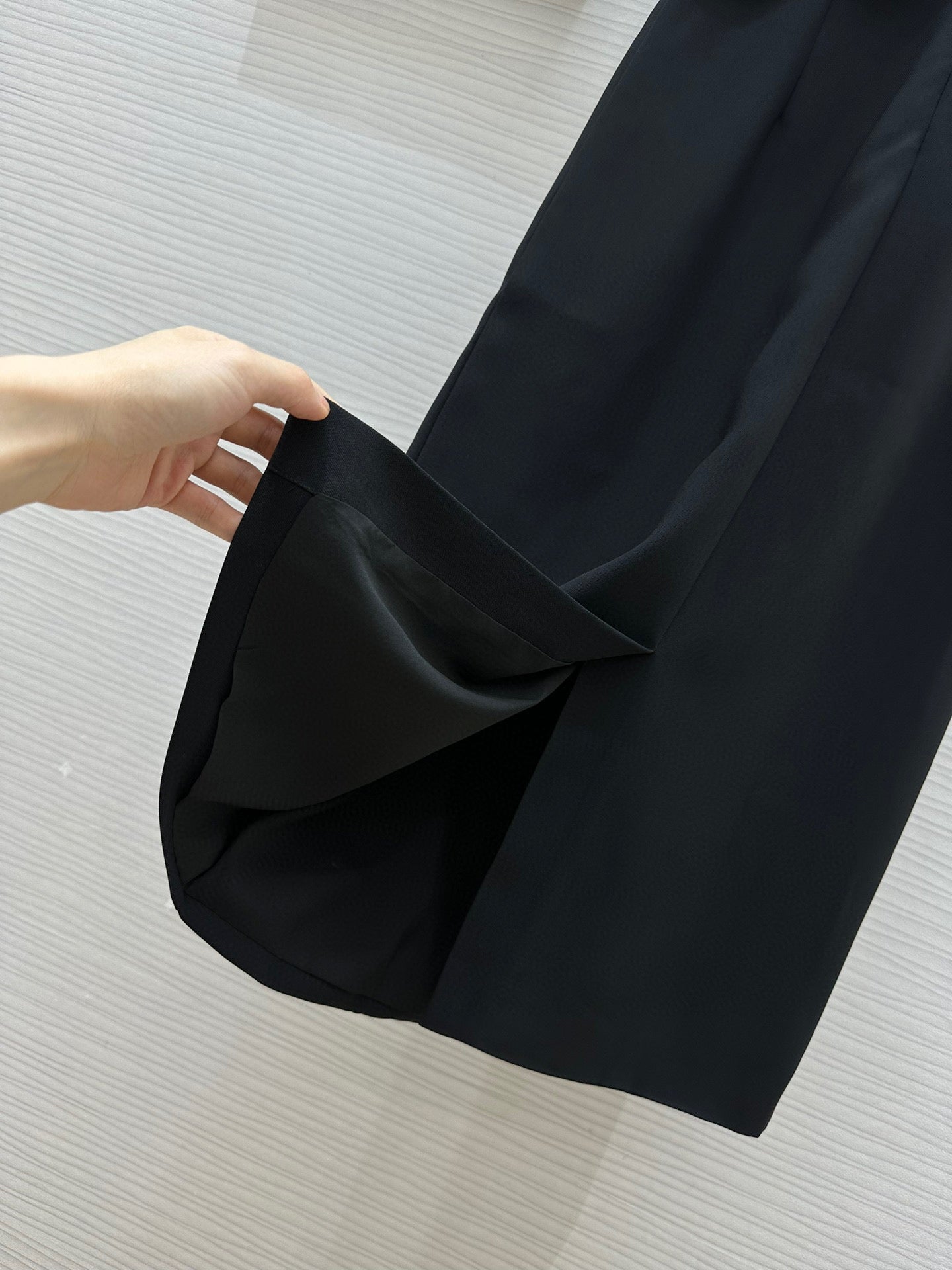 CD 25 Dress Black Cotton