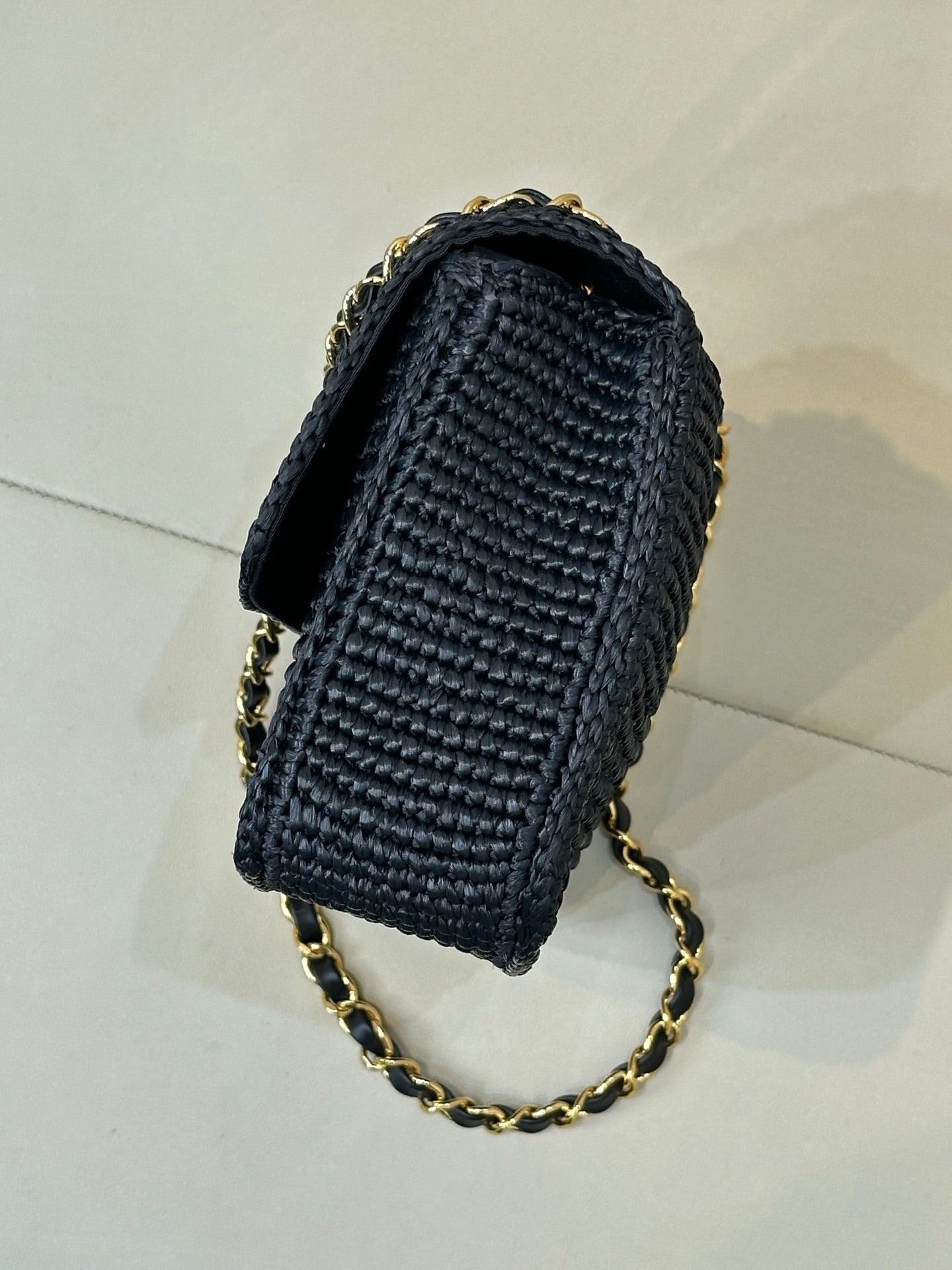 Chanel 2026 Coco Beach Flap Bag Raffia Leather 143488
