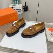 HM Icone Loafer Brown Suede 971405