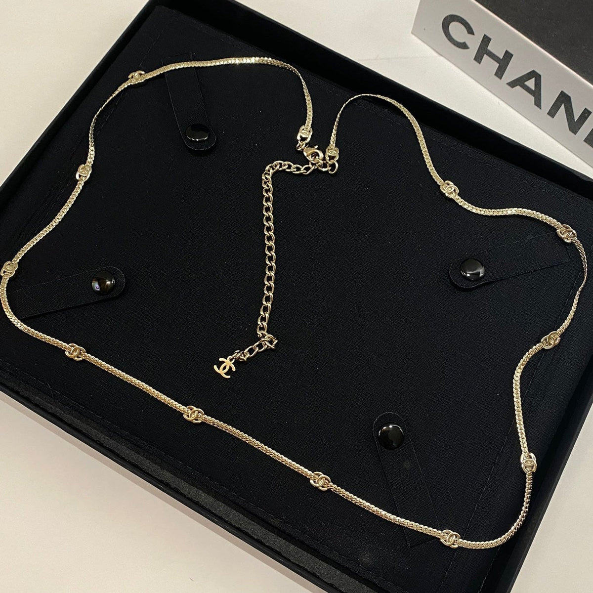 Chanel 2026 Snake Bone Waist Chain Belt 207007