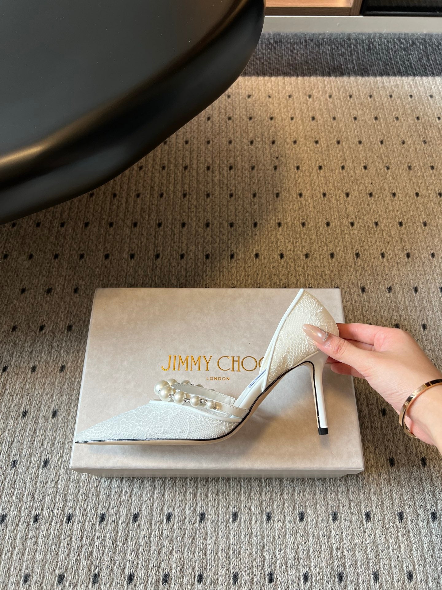 Jimmy Choo 2026 Aurelie Pumps 85mm Lace 933902