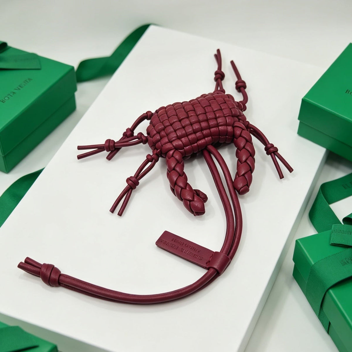 Bottega Veneta Crab Bag Charm