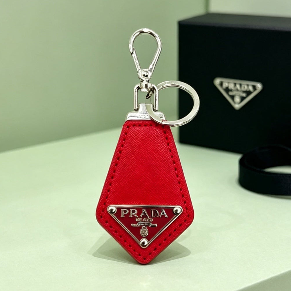 Prada Saffiano Tie Shaped Charm