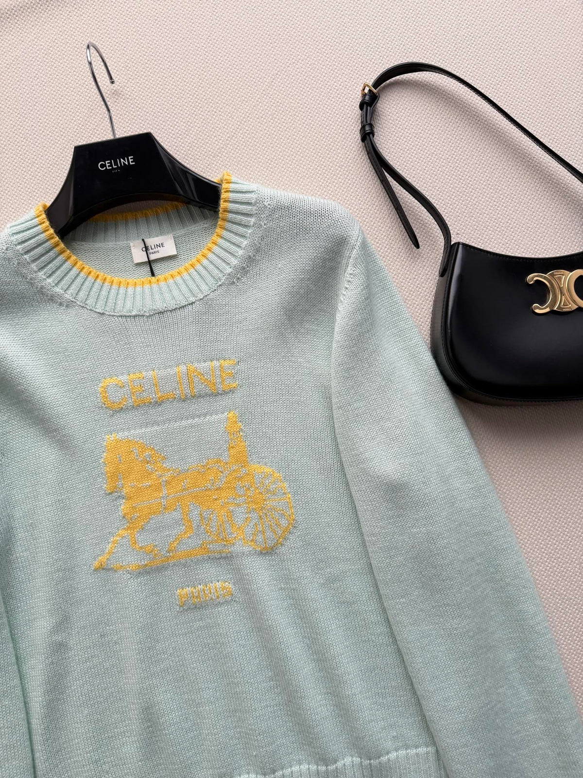 Celine 2026 Crewneck Sweater Wool 432356