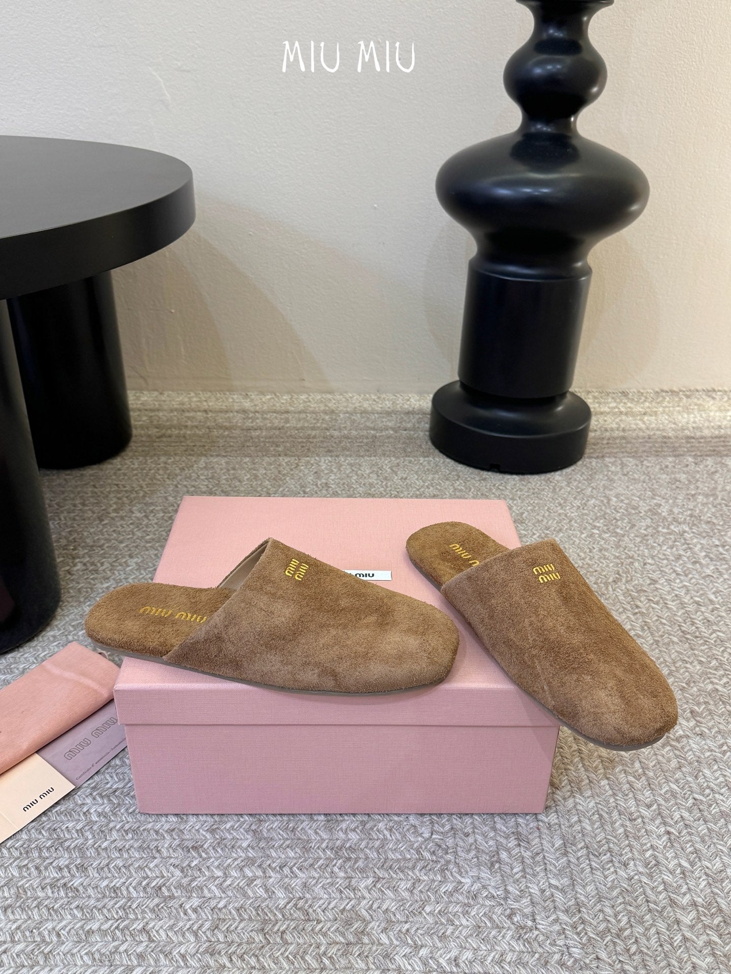 Miumiu 2026 Mules Suede 941987