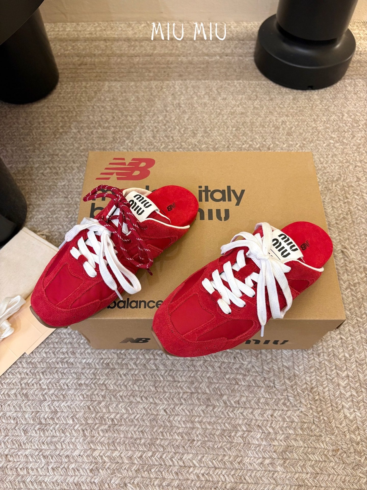Miumiu 2026 x Balance 530SL Mule Suede 953441