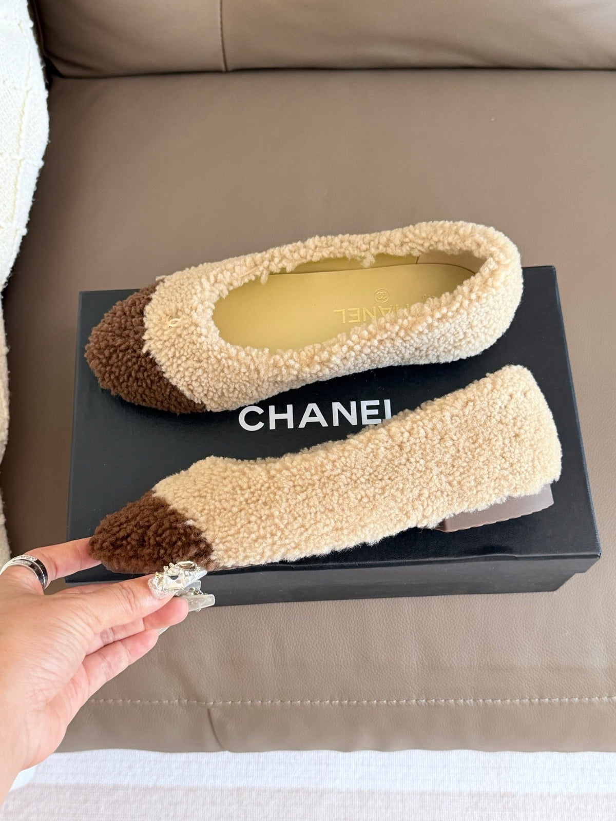Chanel 2026 Ballet Flat Wool 194749
