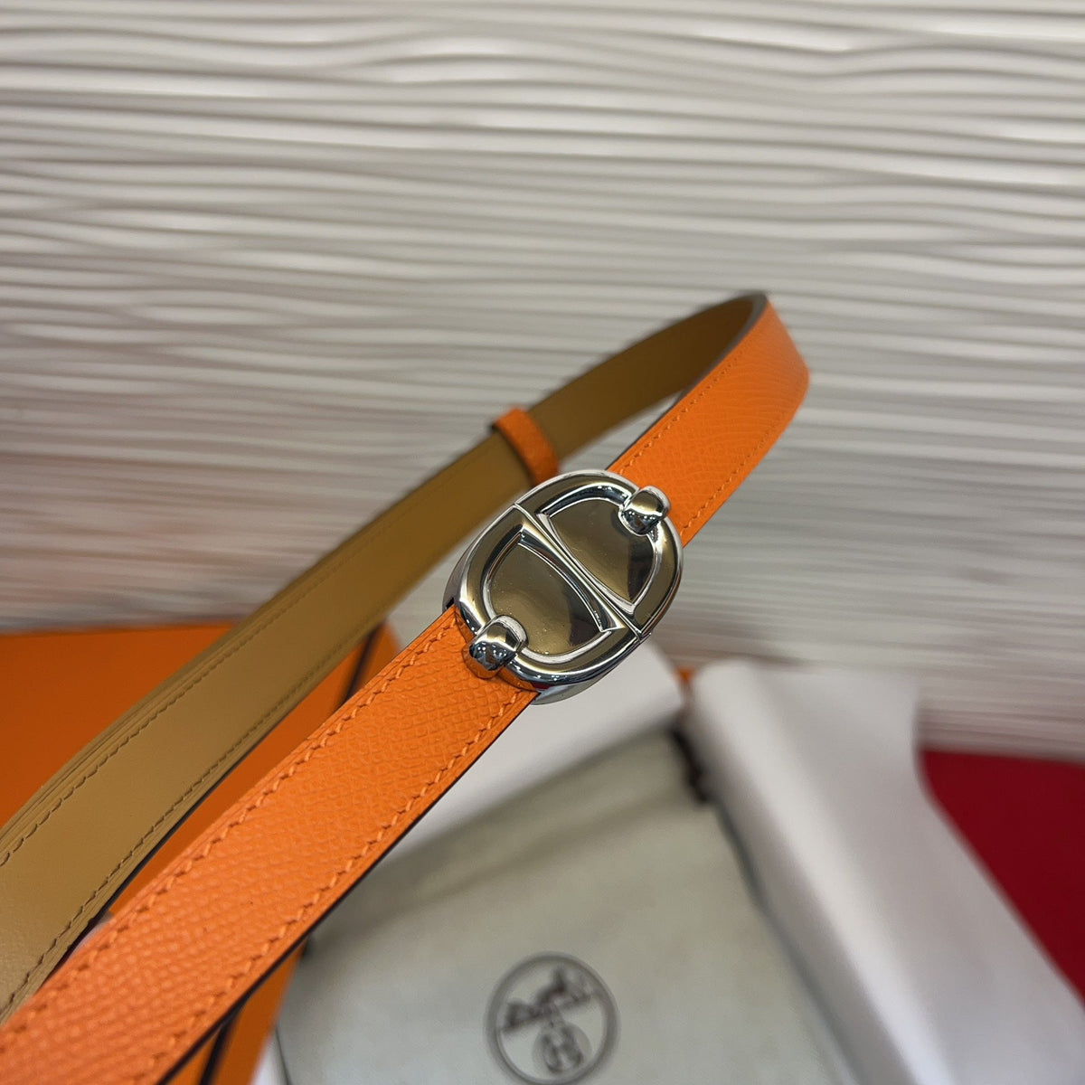 Hermes 2026 Chaine Ancre Belt 18mm Epsom leather 212454