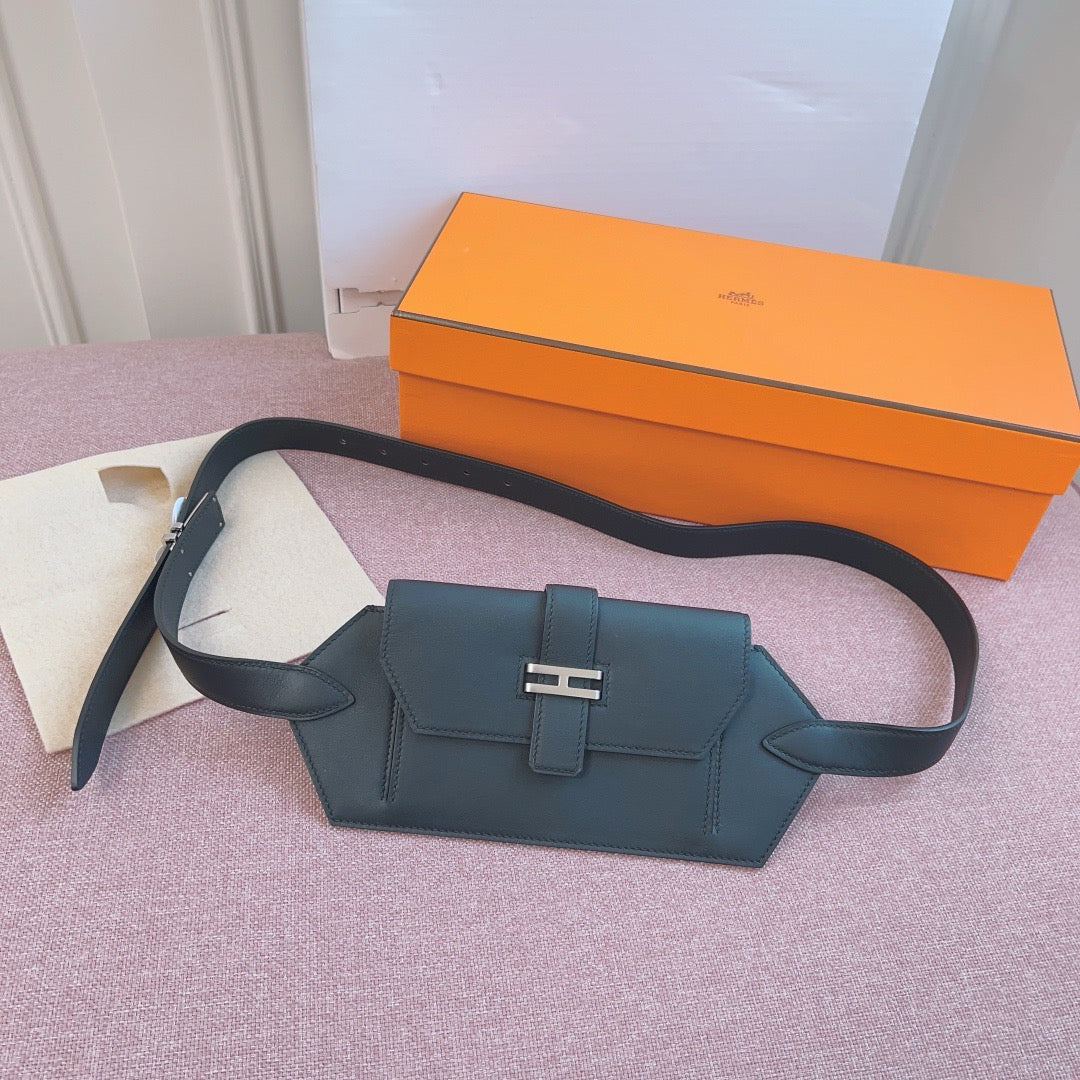 Hermes 2026 Elan Pocket 24 Belt Leather