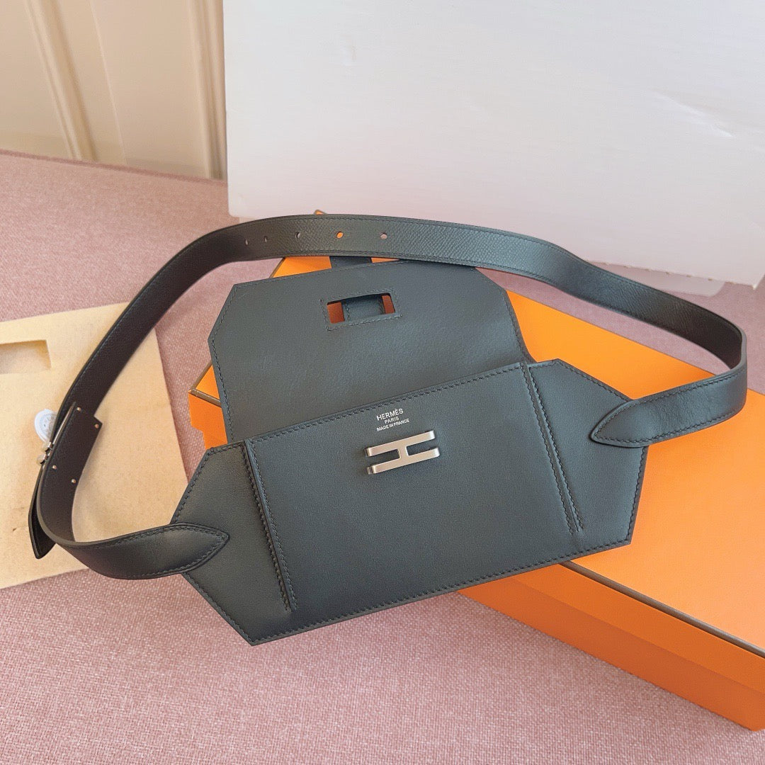 Hermes 2026 Elan Pocket 24 Belt Leather