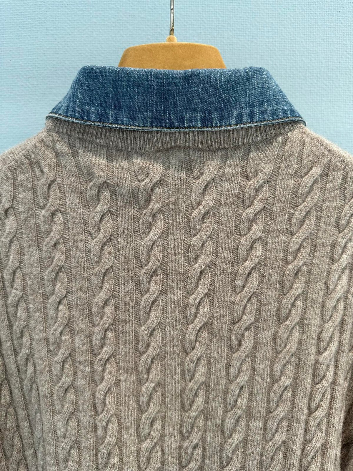 MiuMiu 2026 Shirt Brown Wool 645128
