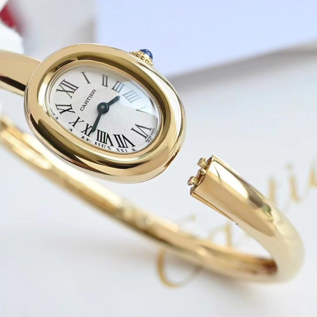 Baignoire 2024 24.6mm White Dial
