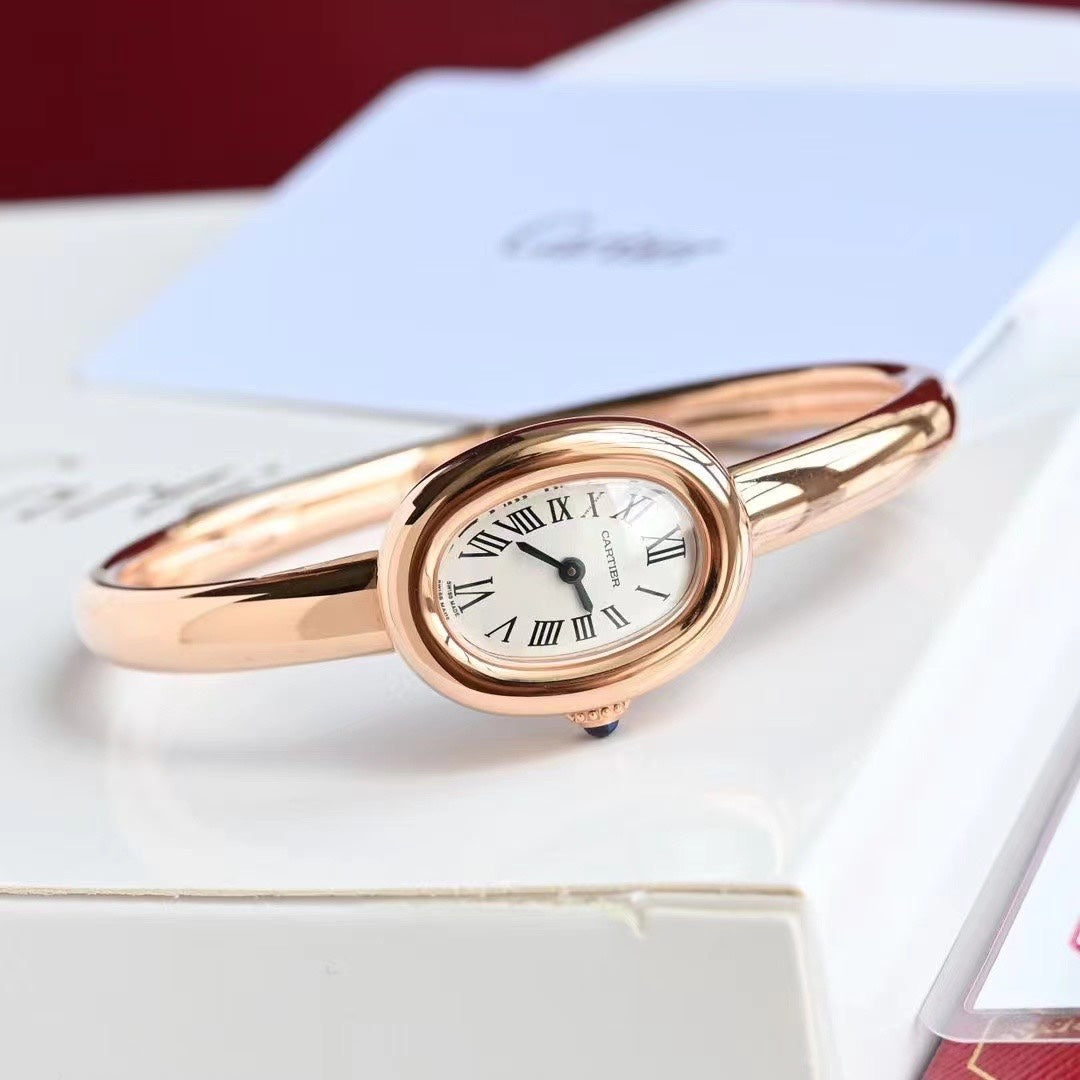 Baignoire 2024 24.6mm White Dial