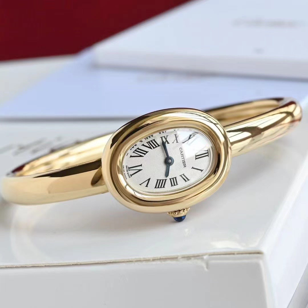 Baignoire 2024 24.6mm White Dial