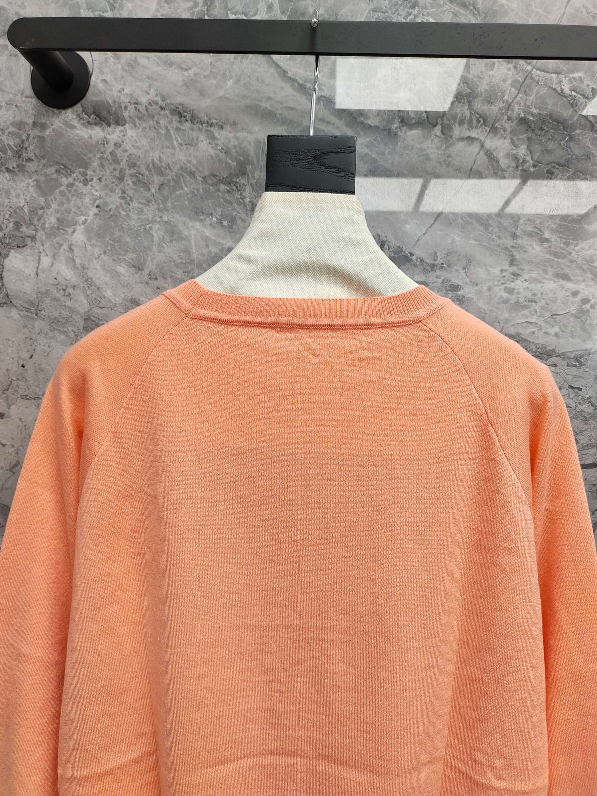 HM 25 Sweater Peach Orange Wool 89215