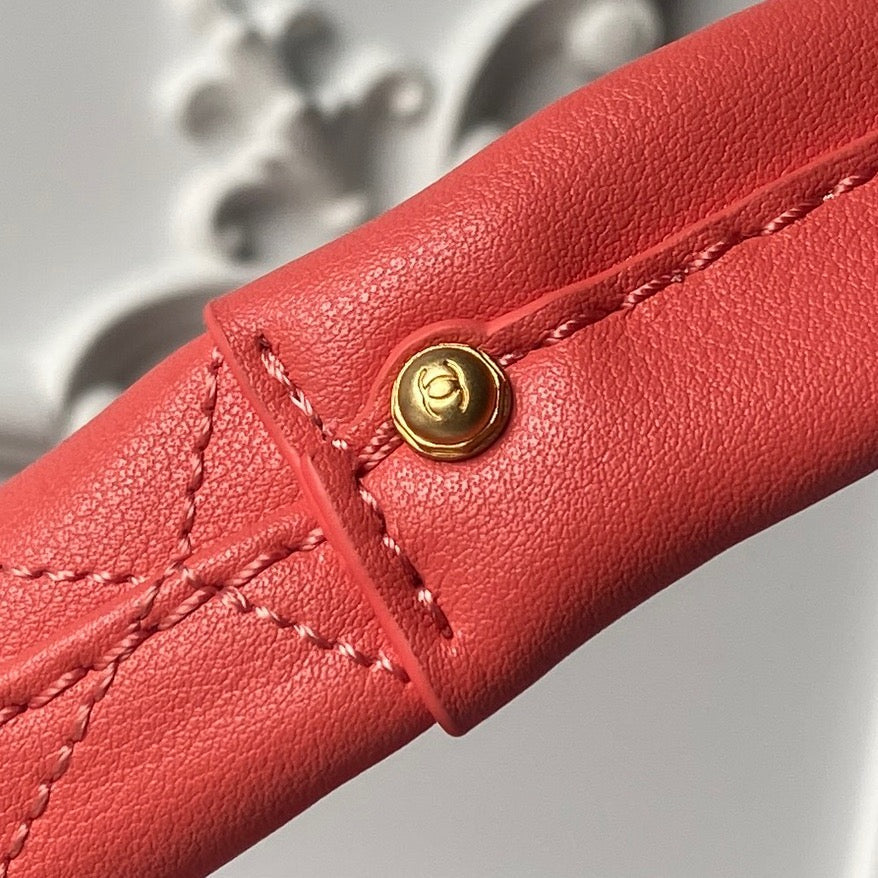 Chanel 2025 Bag 45cm Red Calfskin 318235