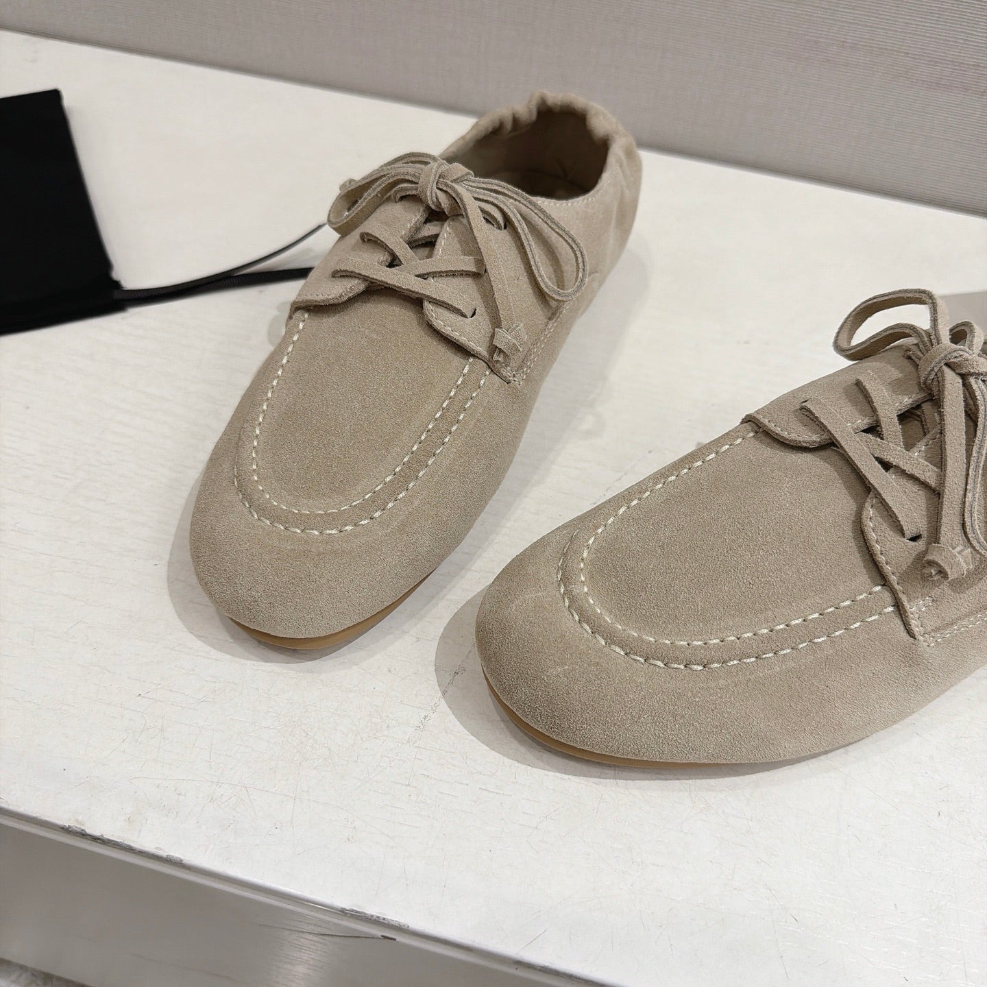 Celine 2026 Birkenstock Lace-Up Loafers Suede 101086
