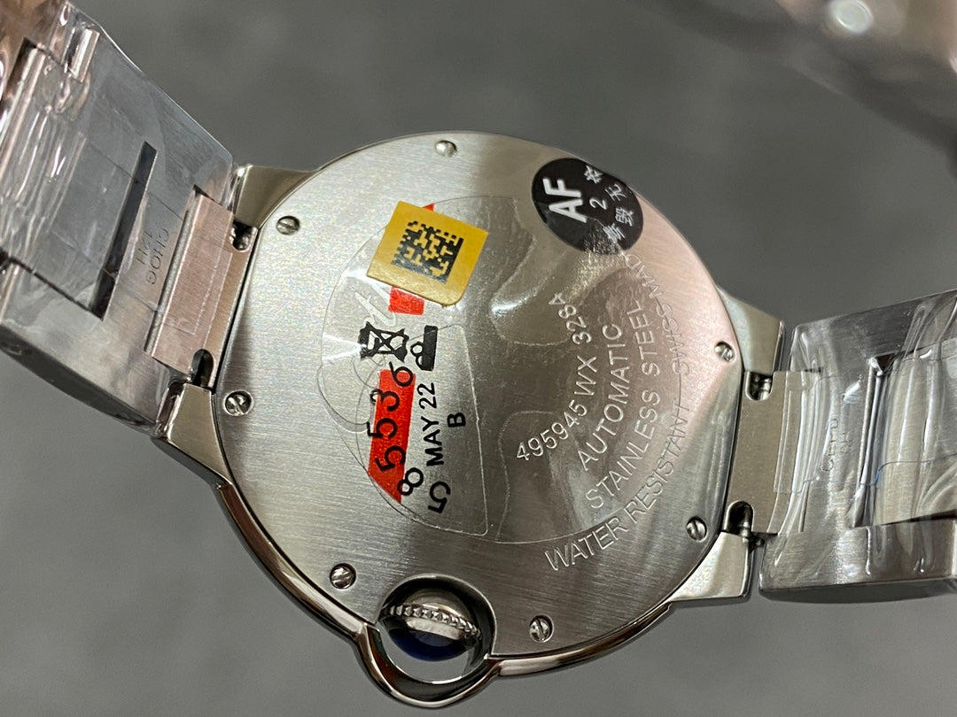 BALLON BLEU 36MM STAINLESS STEEL