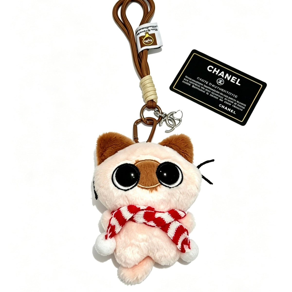 Chanel Plush Cute Cat Charm