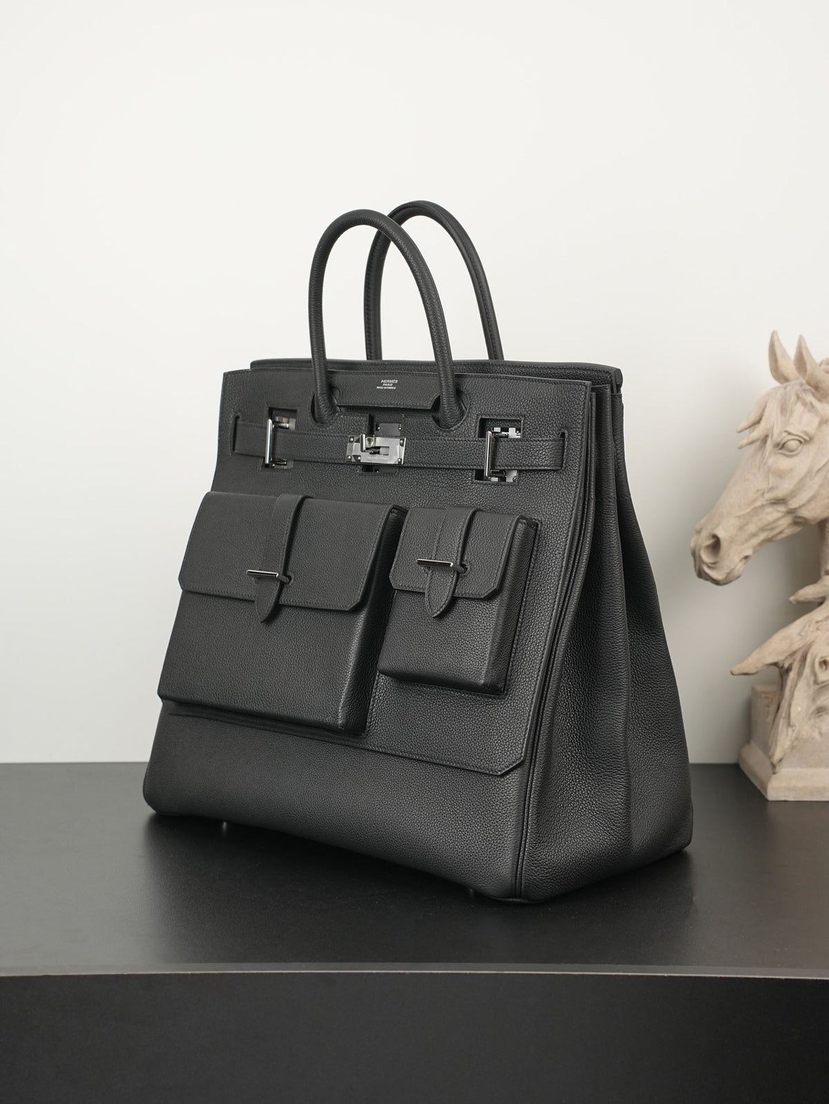 High-end Hermes 2026 Haut à Courroies (HAC) Birkin 40cm Bag Togo Leather