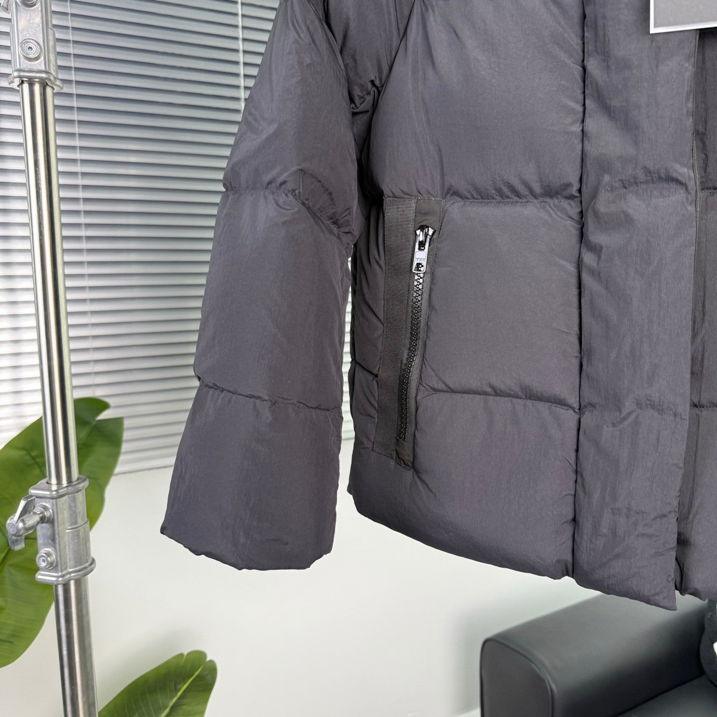 C. Goose Jacket Dark Grey Polyester 0045