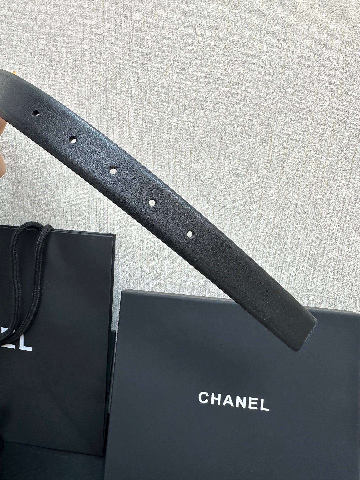 Chanel 2026 Ribbon Chain Belt Leather 206169