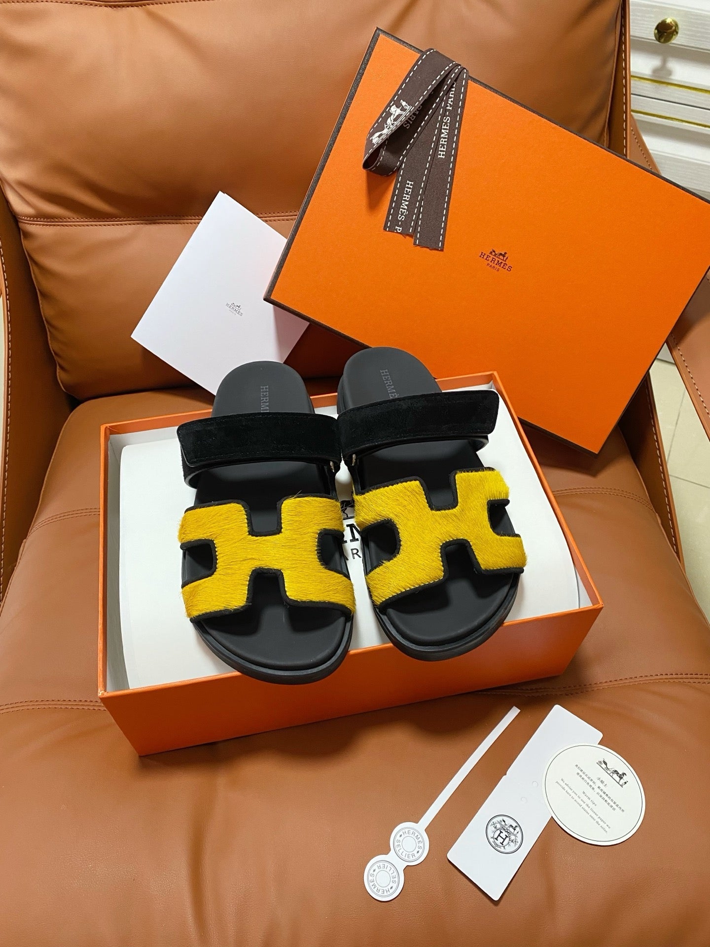 Hermes 2026 Chypre Sandal Ponyhair With Cowhide 928484