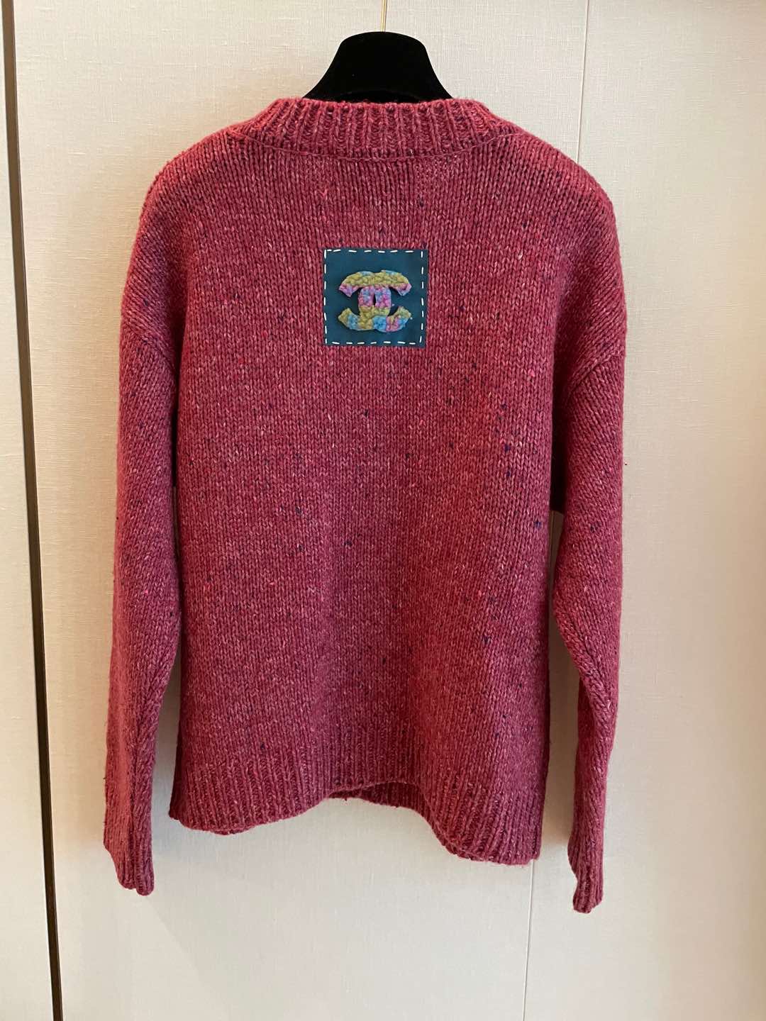 CC Cardigan Burgundy Cashmere