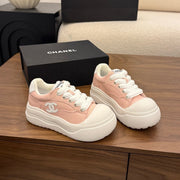 CC 26s Casual Sneaker Baby Pink White Canvas Leather 183593