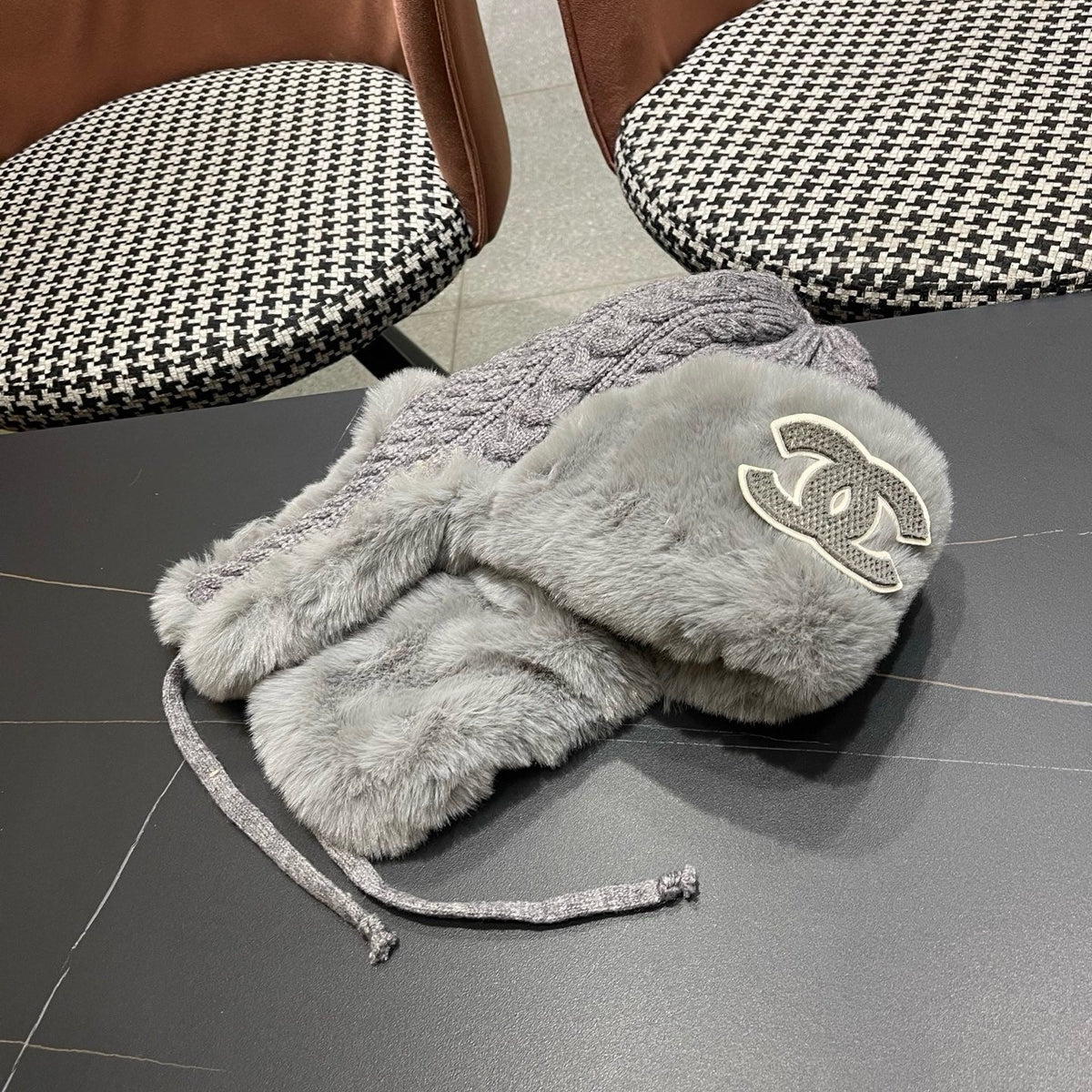 Chanel 2026 Trapper Hat Wool 549973