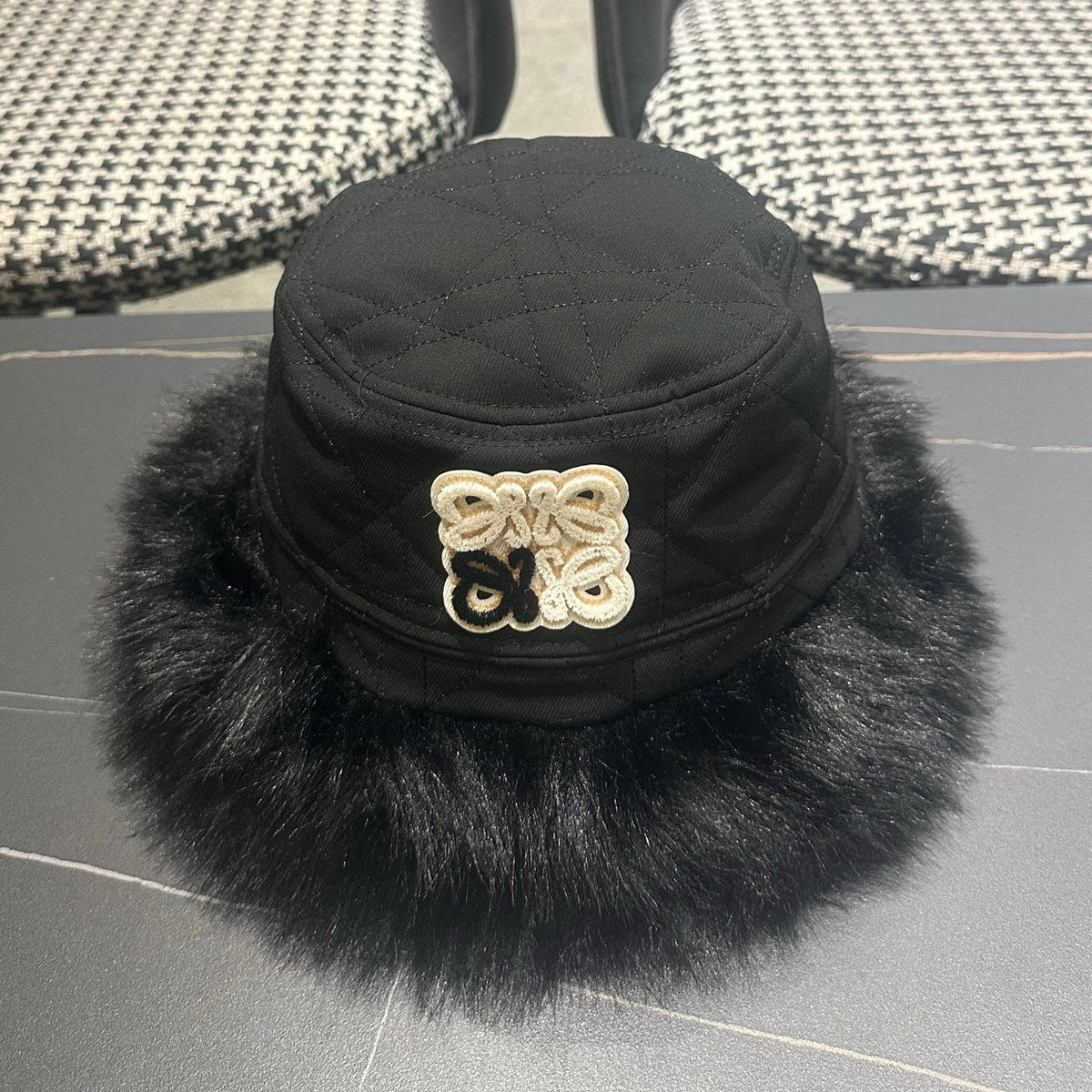 Loewe 2026 Bucket Hat Fabric Wool 550238