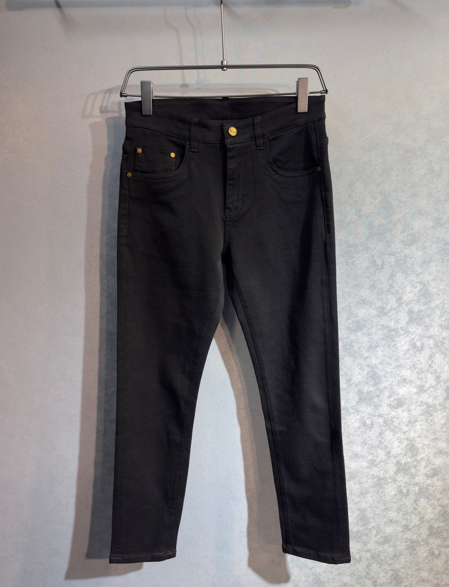 Fendi 2026 Men's Jeans Black Denim 737208