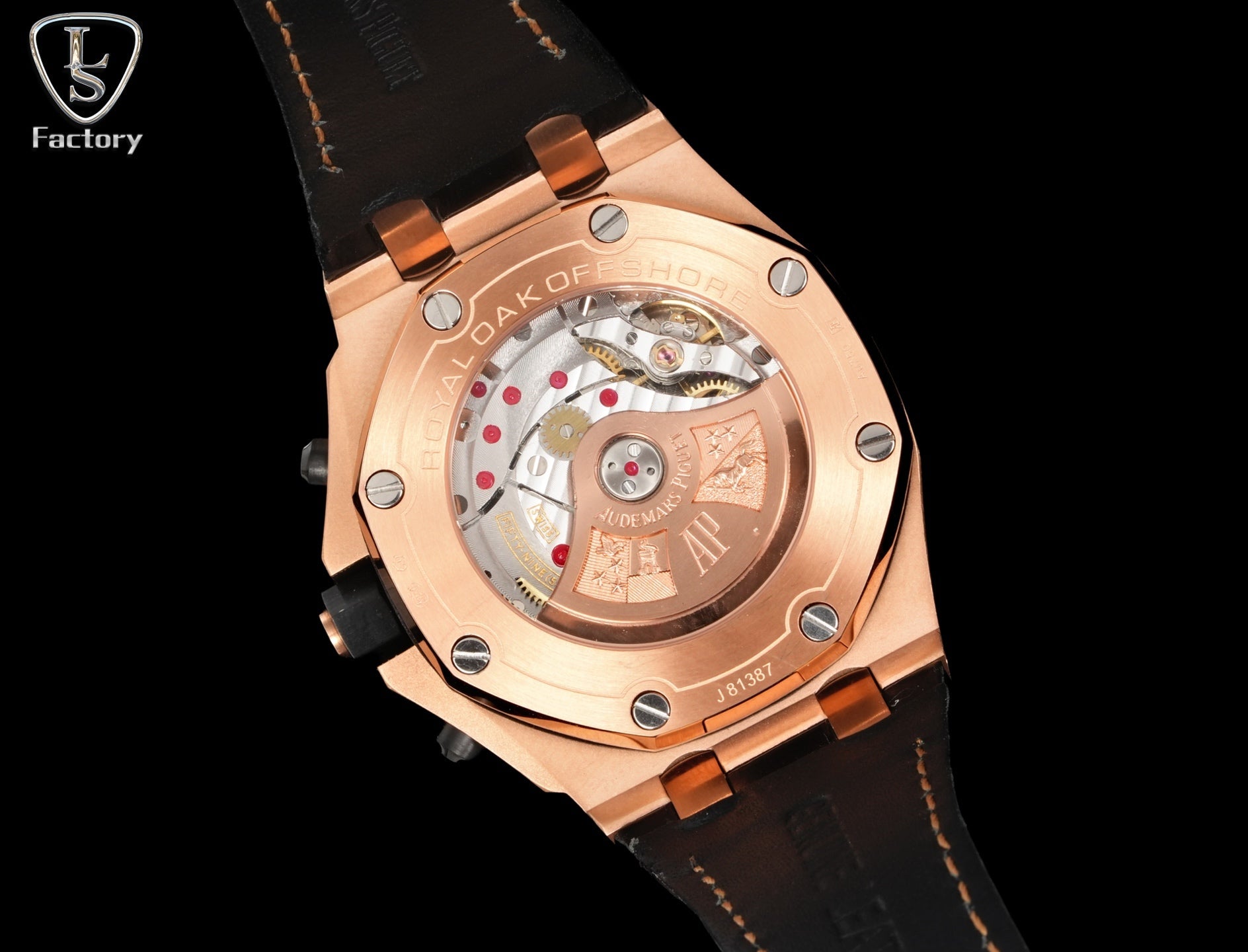 Audemars Piguet Royal Oak Offshore Chronograph 42mm Rose Gold Black Dial