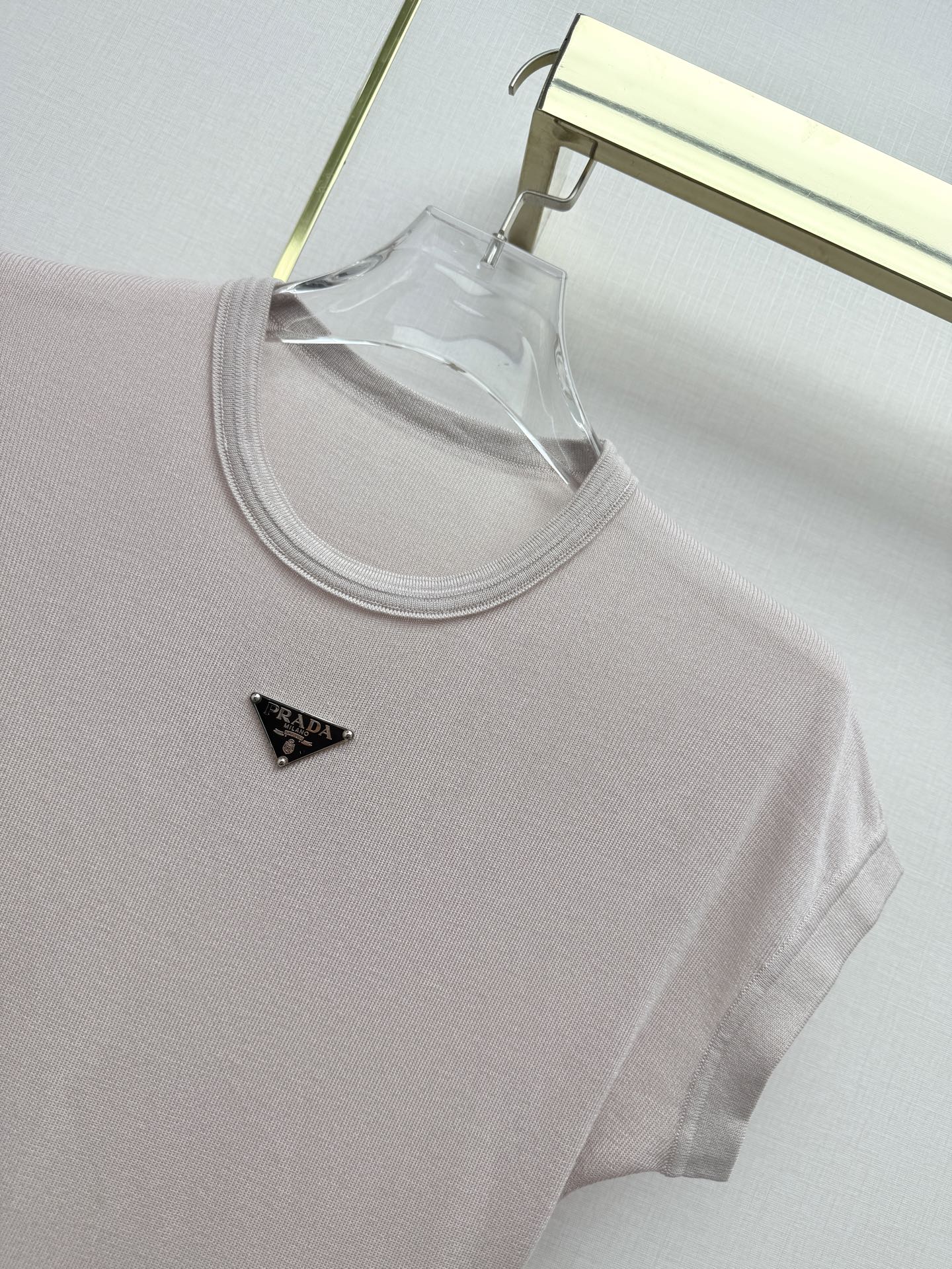 Prada 2026 Crew Neck Tencel Top 367690
