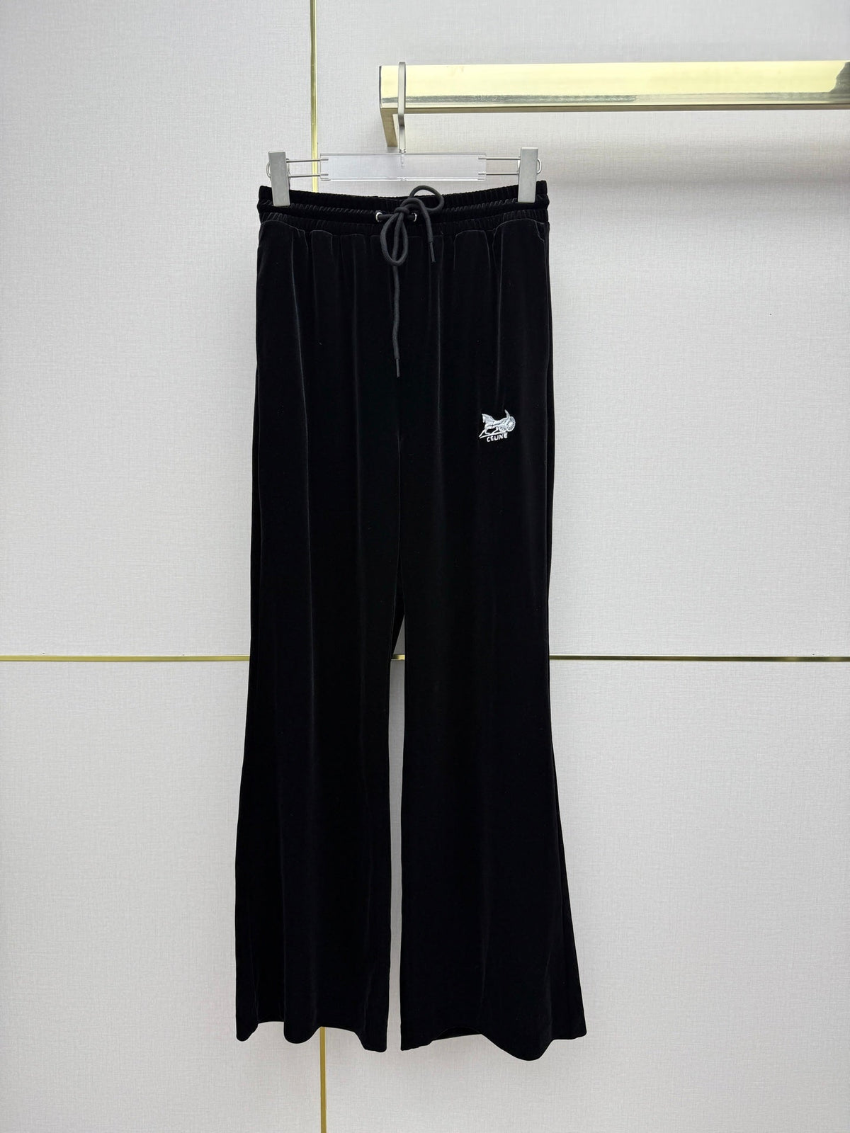 Celine 2026 Tracksuit Black Velvet 432467