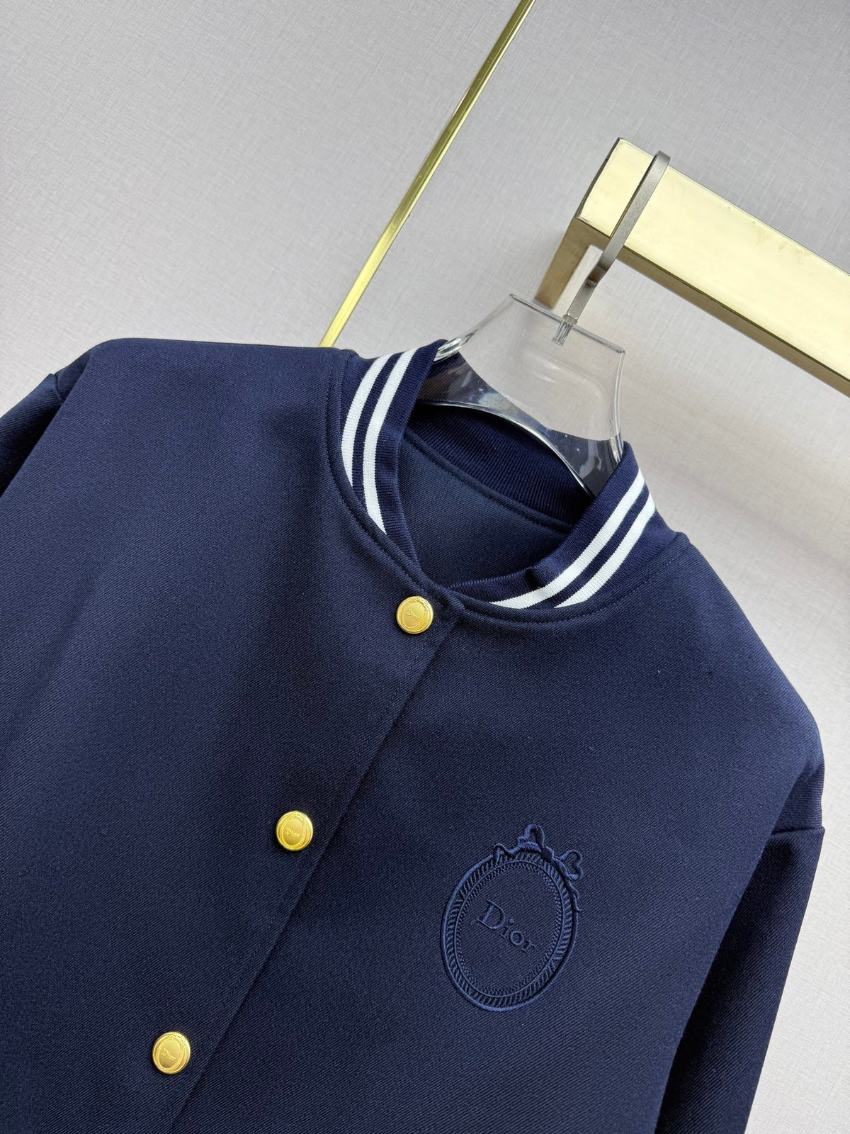 Dior 2026 Set Varsity Jacket And Mini Skirt Cotton 437589