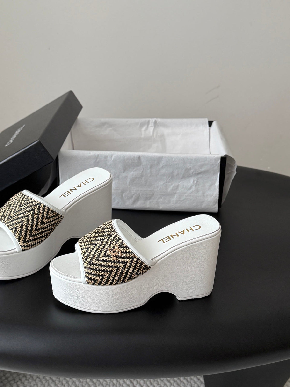 Chanel 2026 Sandals 120mm Lambskin 926367