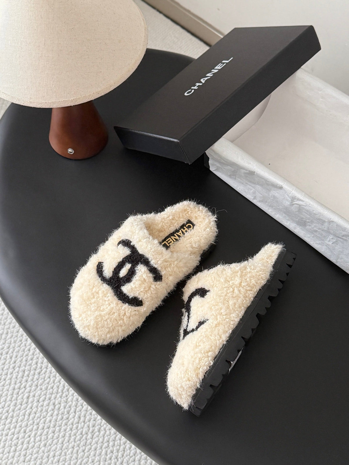 Chanel 2026 Slip-On Mules Wool 127837