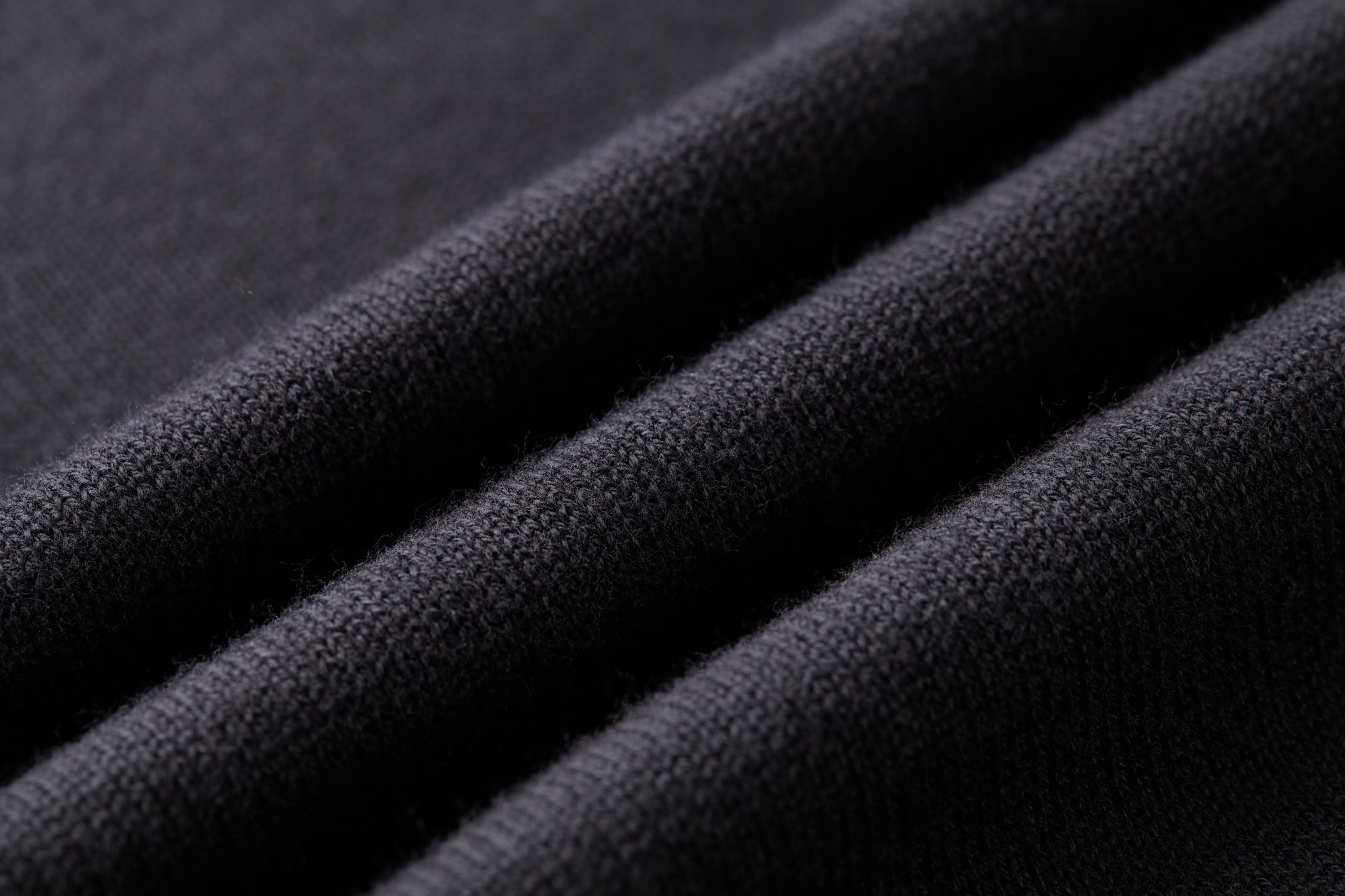 CD Embroidered Logo Sweater Black Wool Cotton