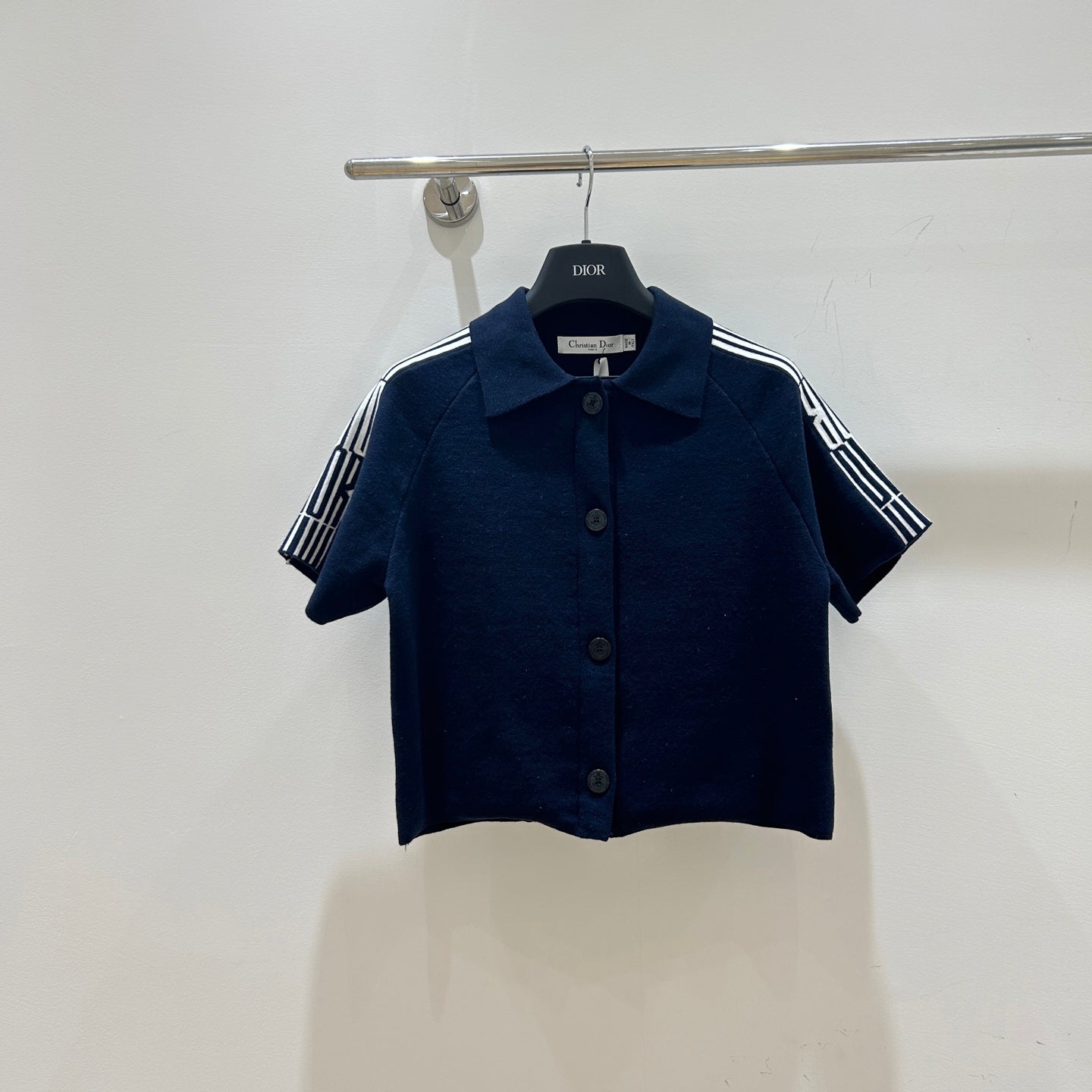 Dior Polo T-Shirt Croptop Cotton 232681