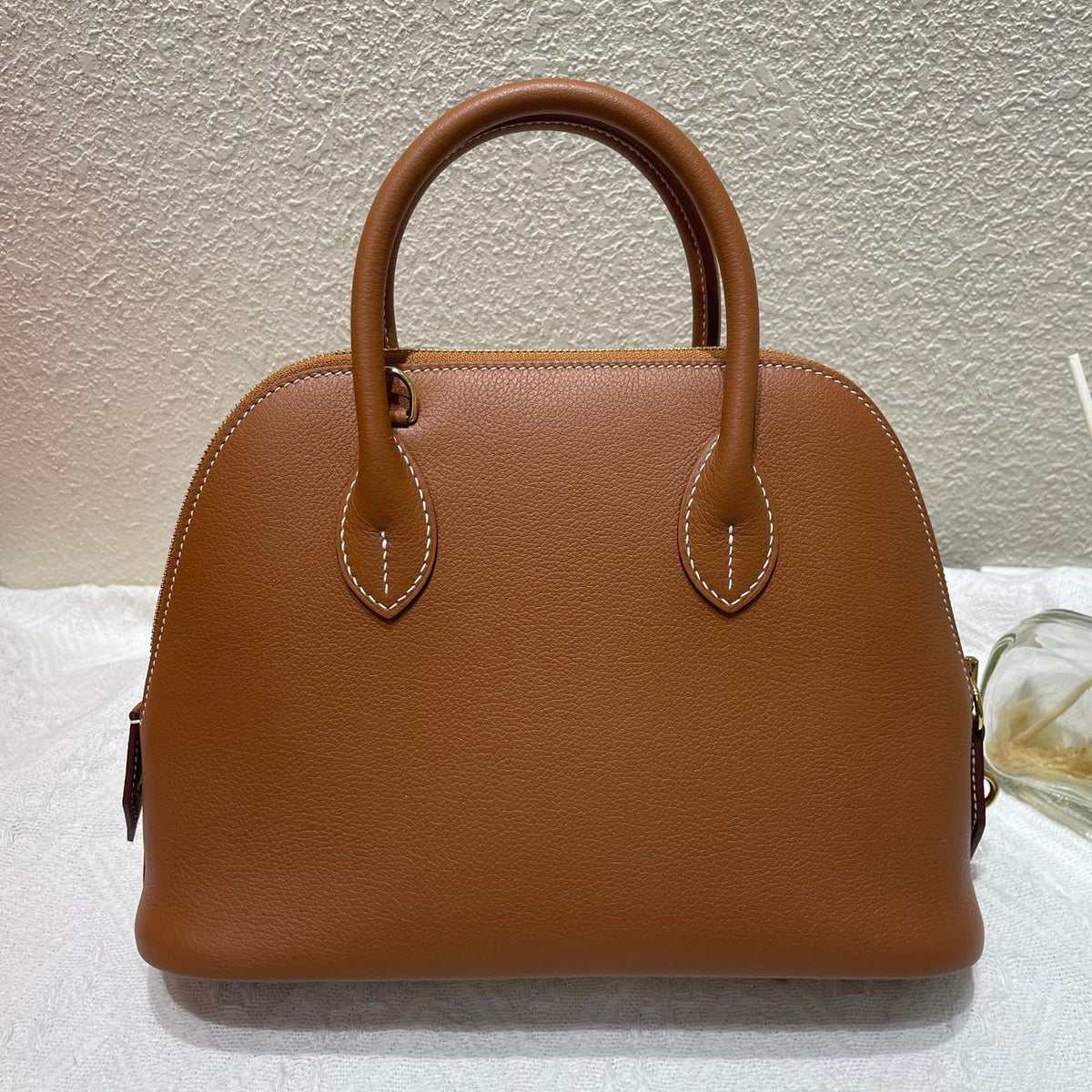High-end Hermes 2026 Bolide Bag 25cm Evercolor Leather