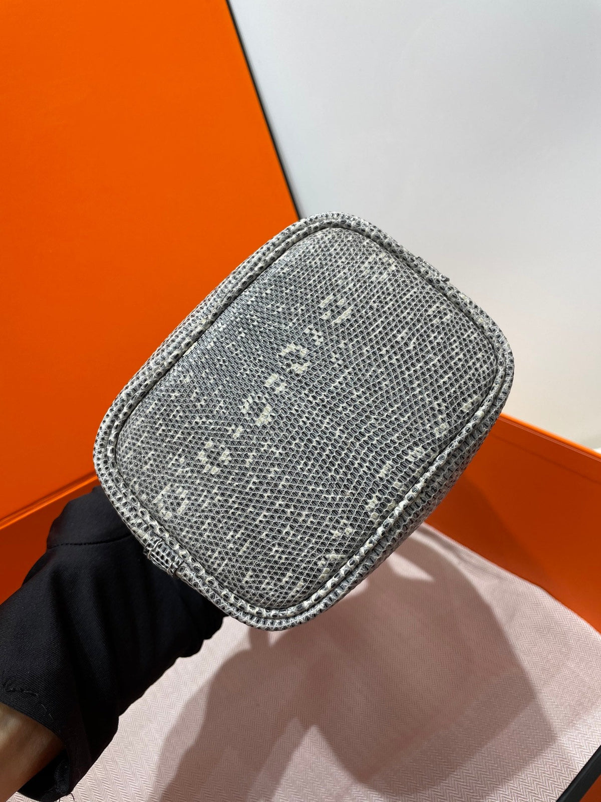 High-end Hermes 2026 Micro Picotin Lock 14 Bag Lizard Skin