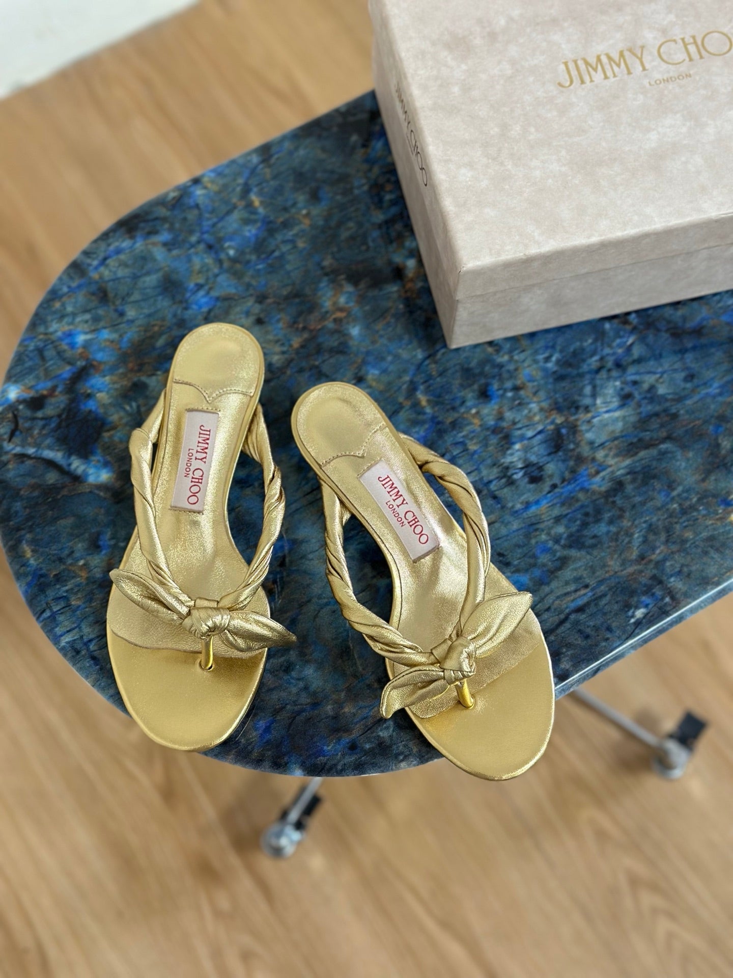 Jimmy Choo 2026 Liss Sandals 30mm Sheepskin 929069