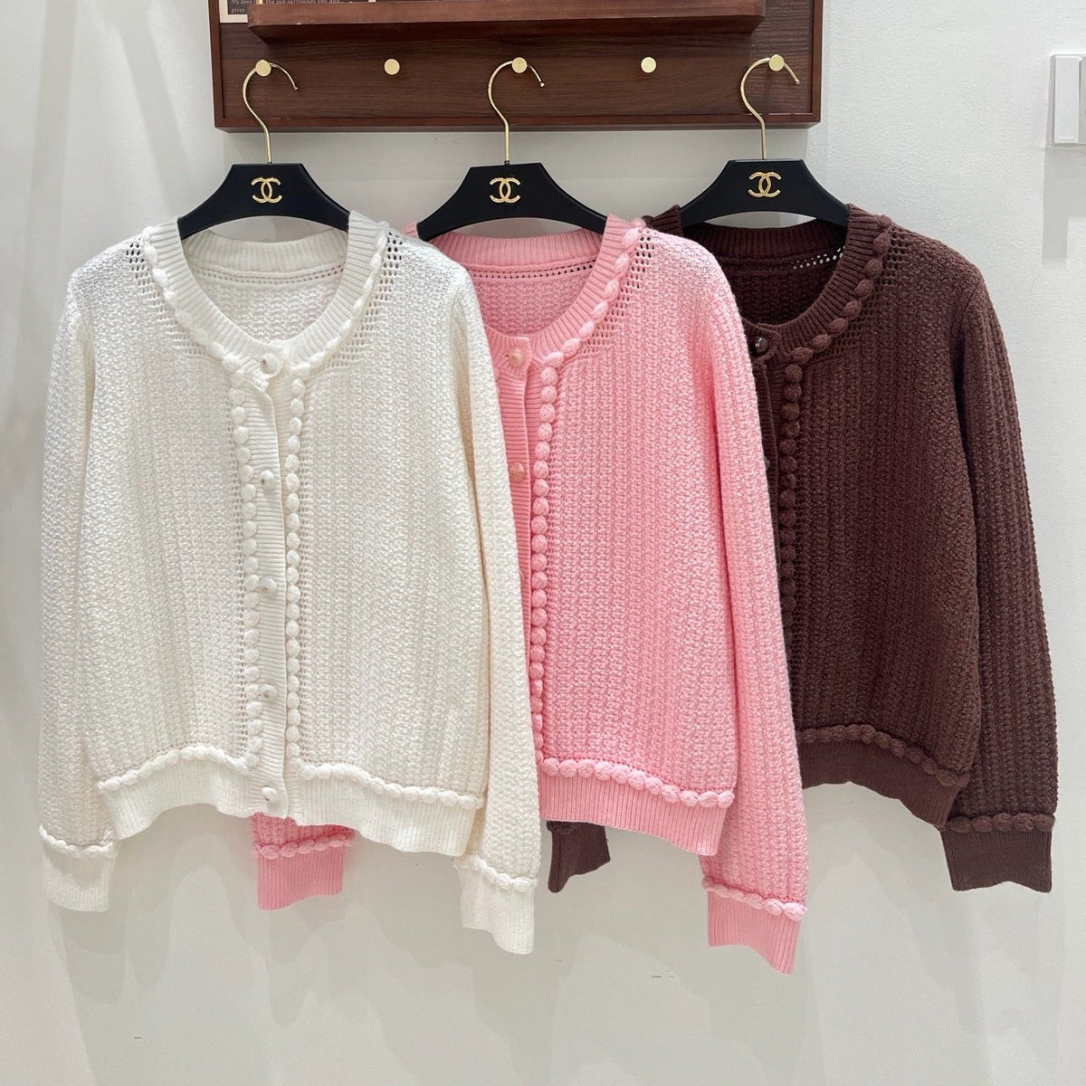Chanel 2026 Knit Cardigan Wool 244087