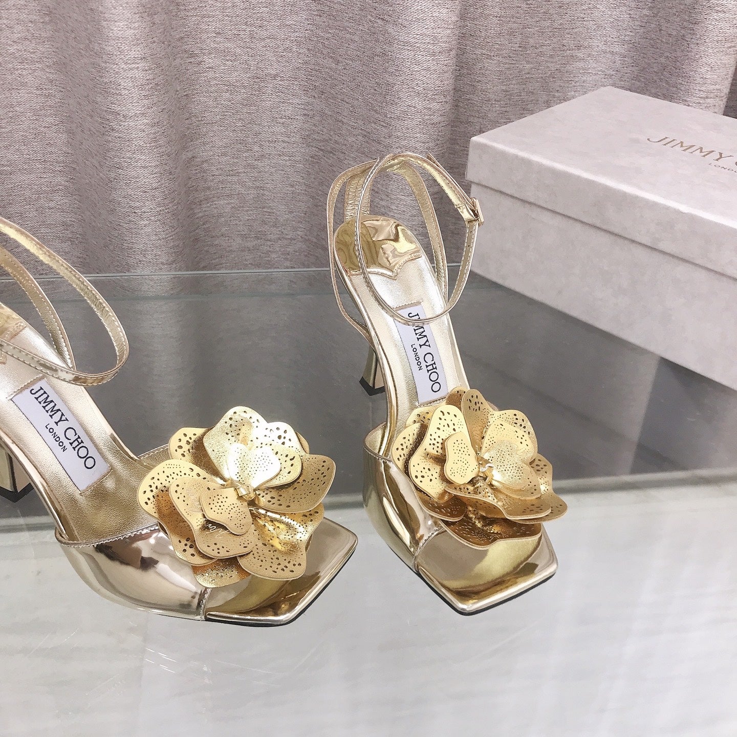 Jimmy Choo 2026 Mimmi Sandals 85mm Sheepskin 910775