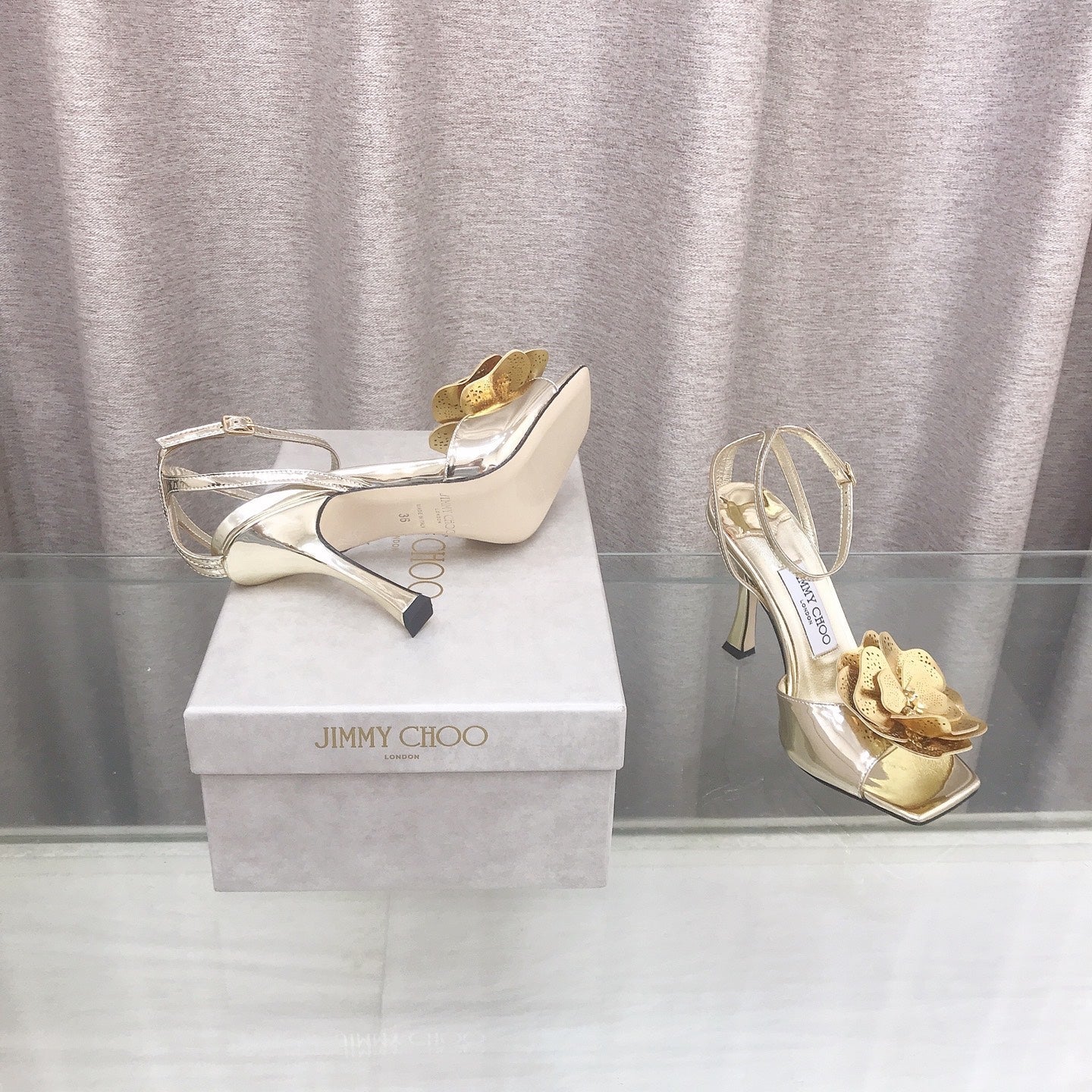 Jimmy Choo 2026 Mimmi Sandals 85mm Sheepskin 910775