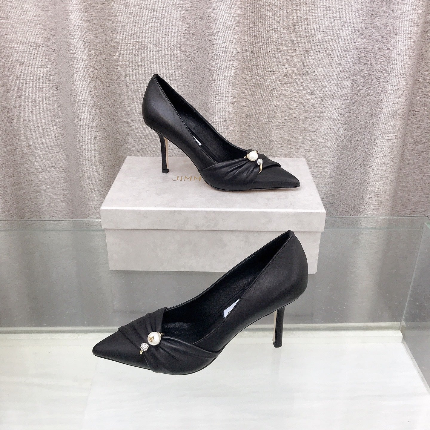 Jimmy Choo 2026 Rafi Shoe Mianyang Leather 956643