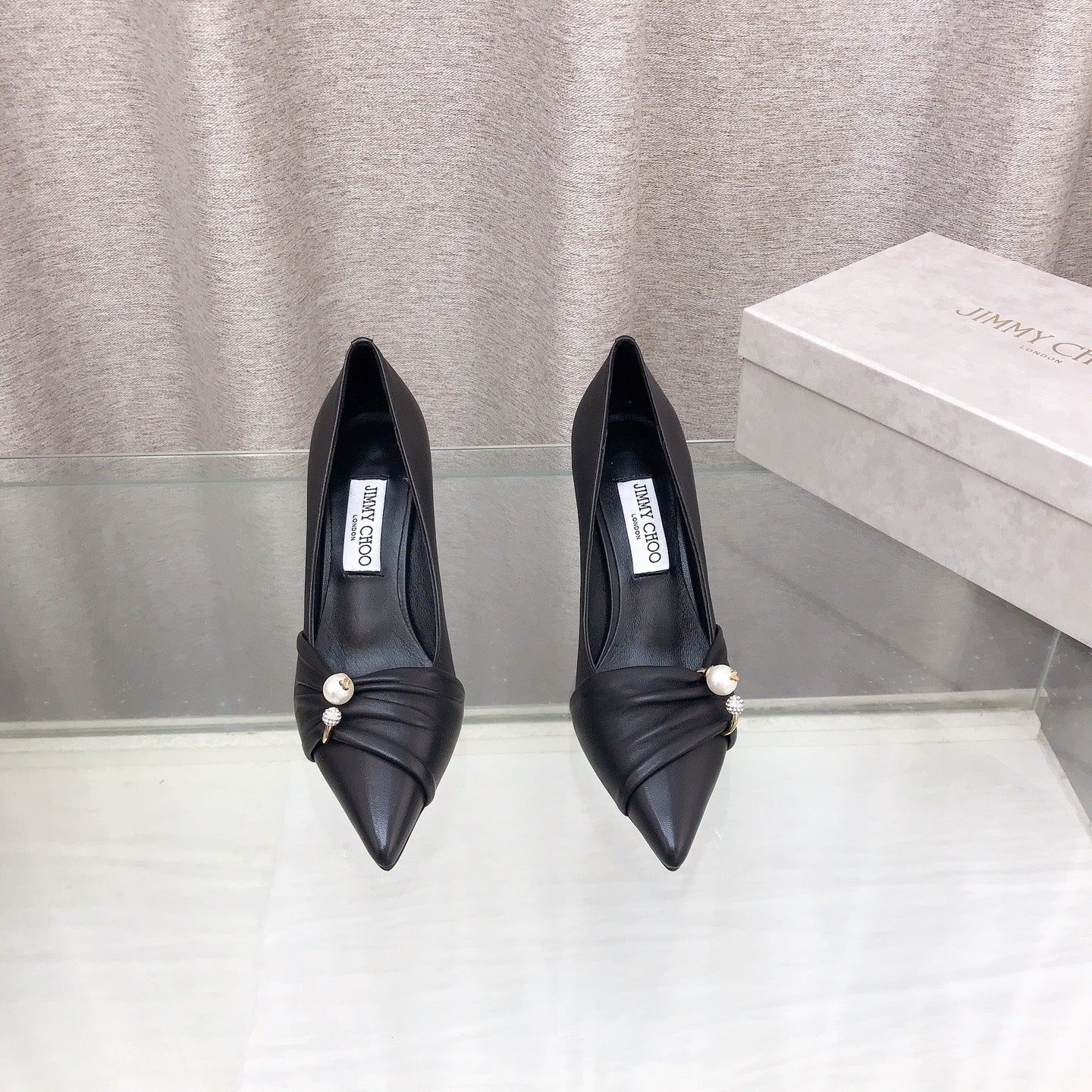 Jimmy Choo 2026 Rafi Shoe Mianyang Leather 956643